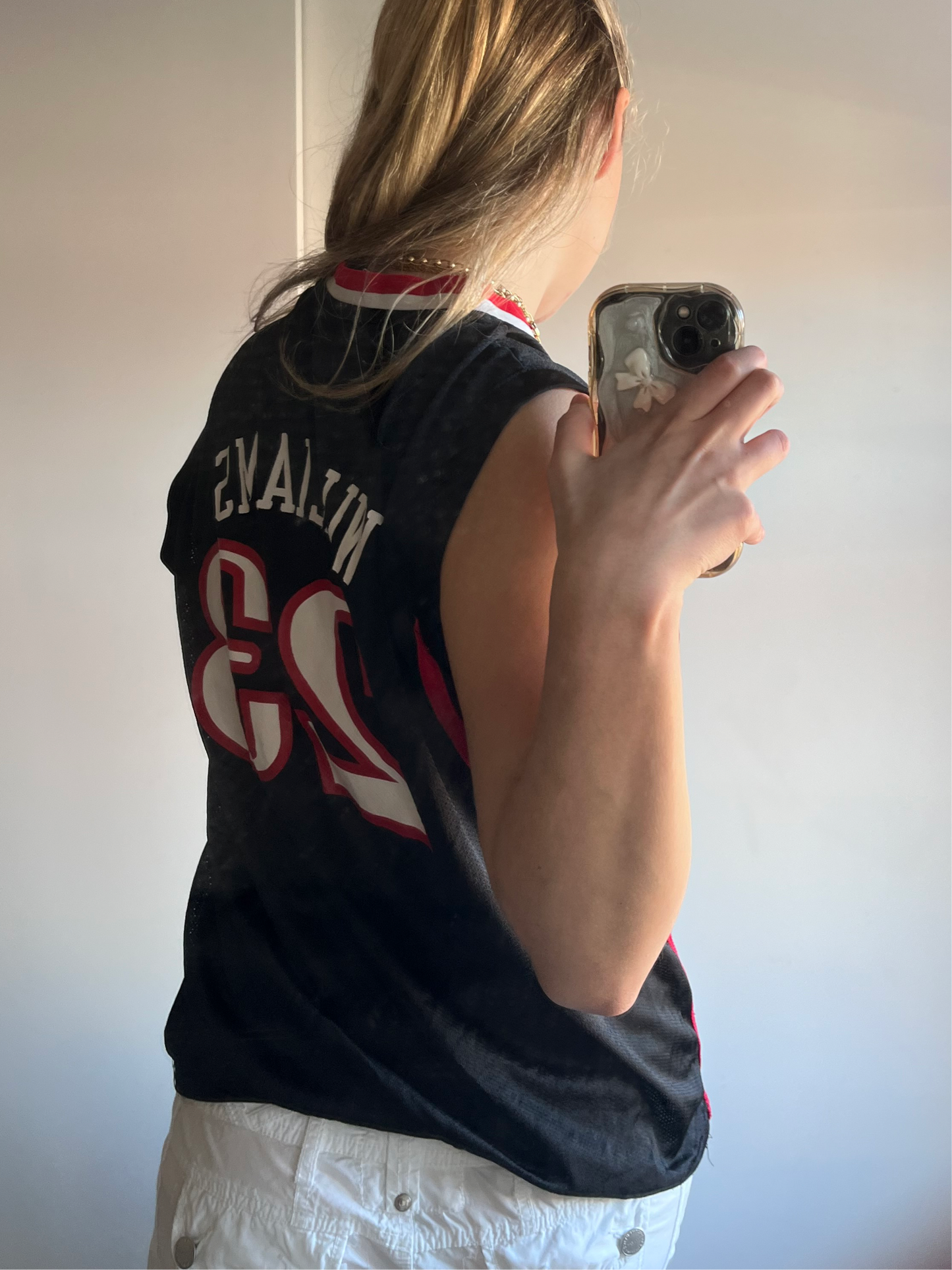 Black NBA Sixers Basketball Vest