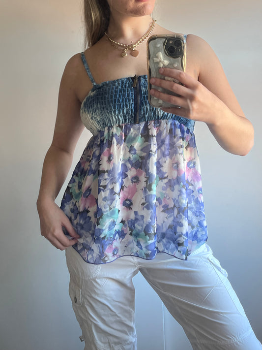 Floral floaty vest