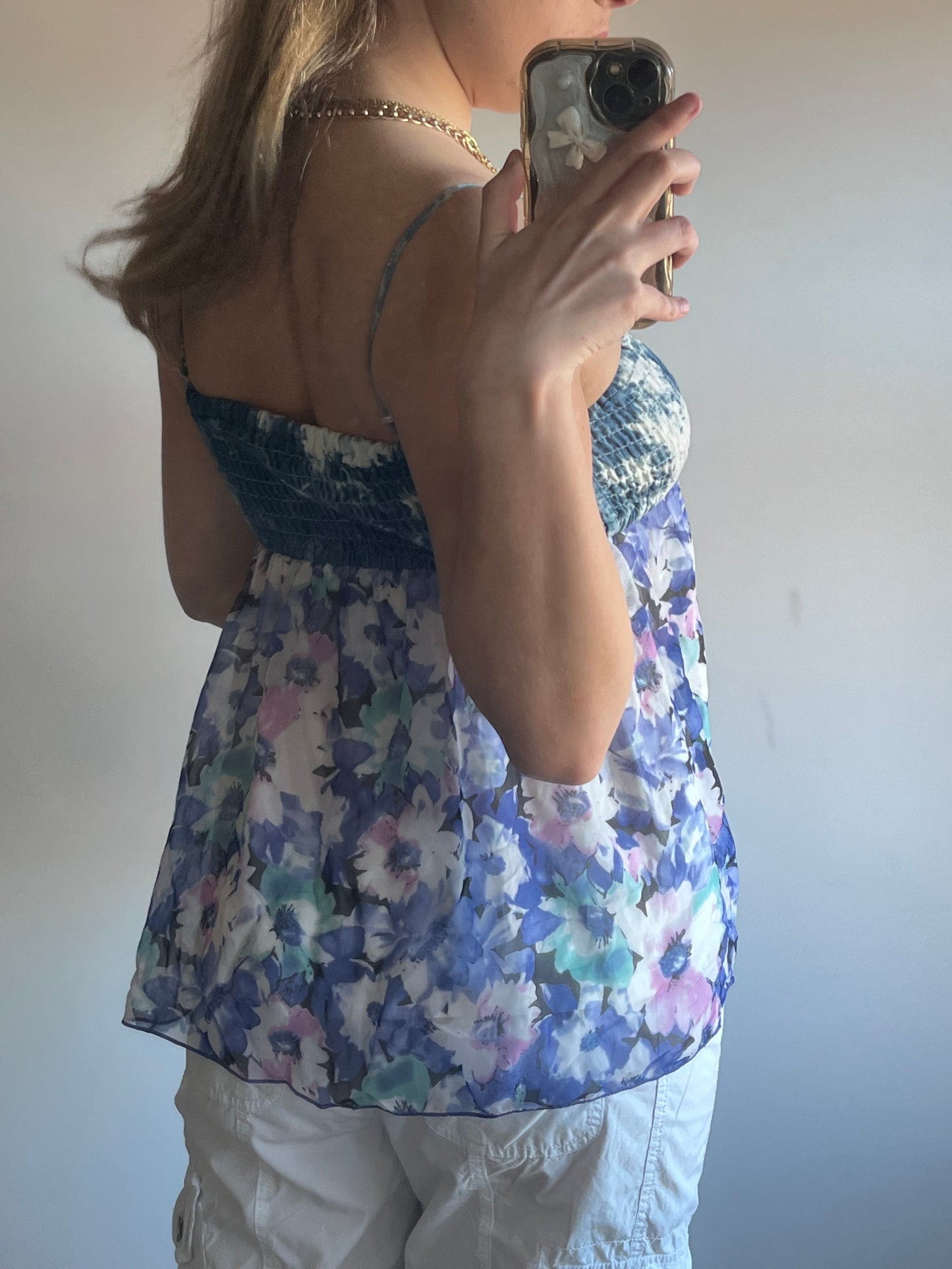 Floral floaty vest