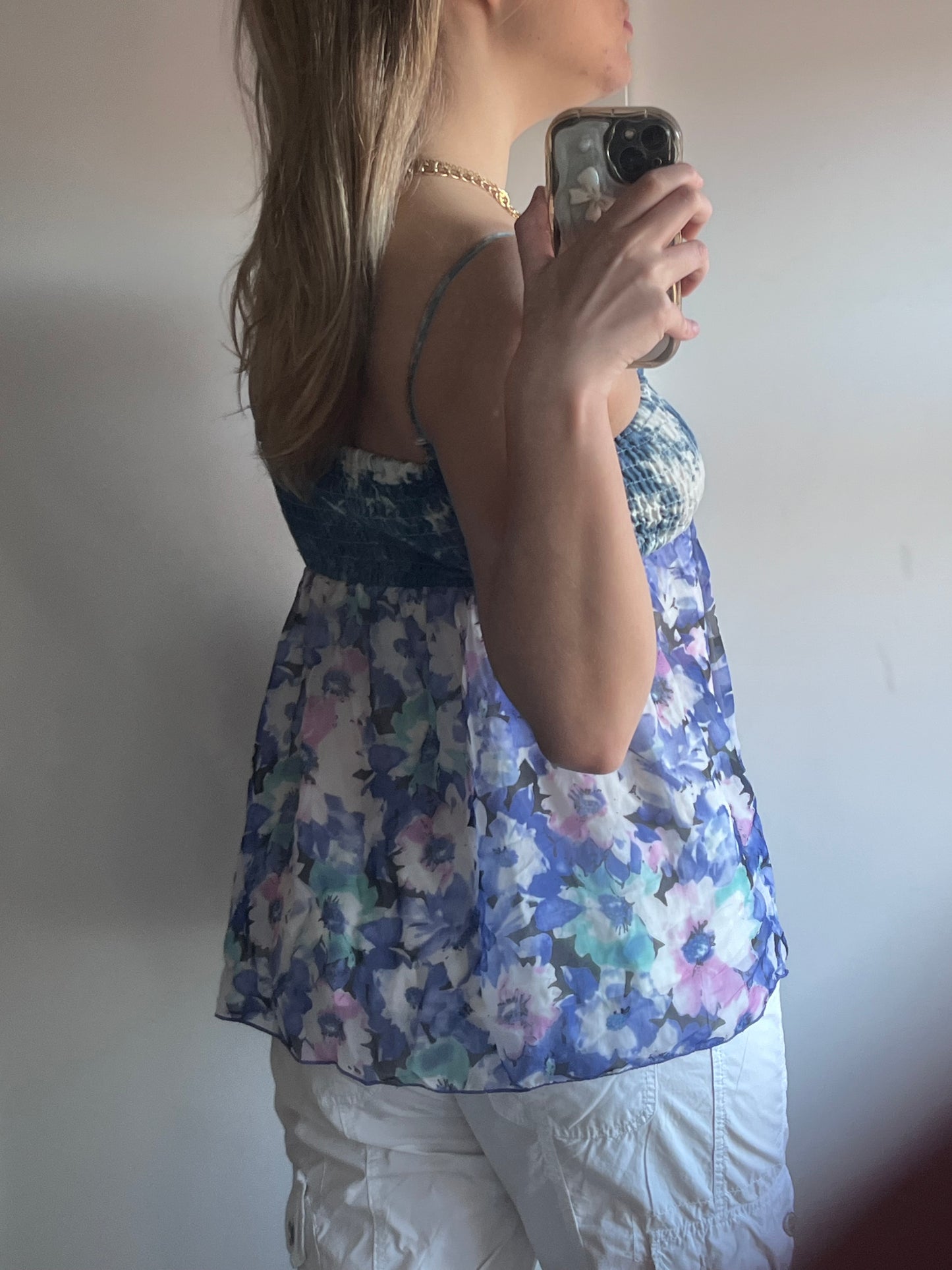 Floral floaty vest