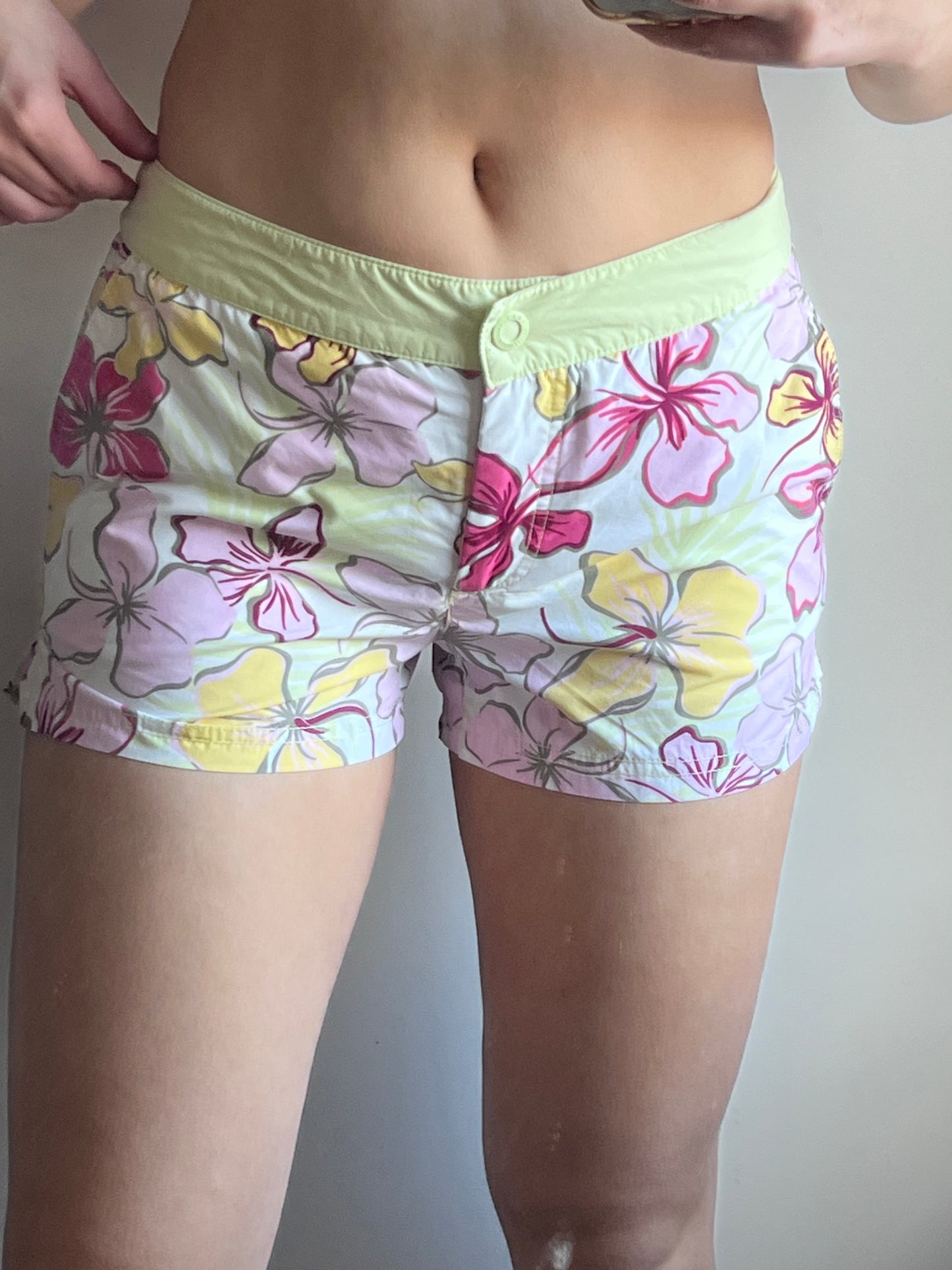 Summer floral shorts