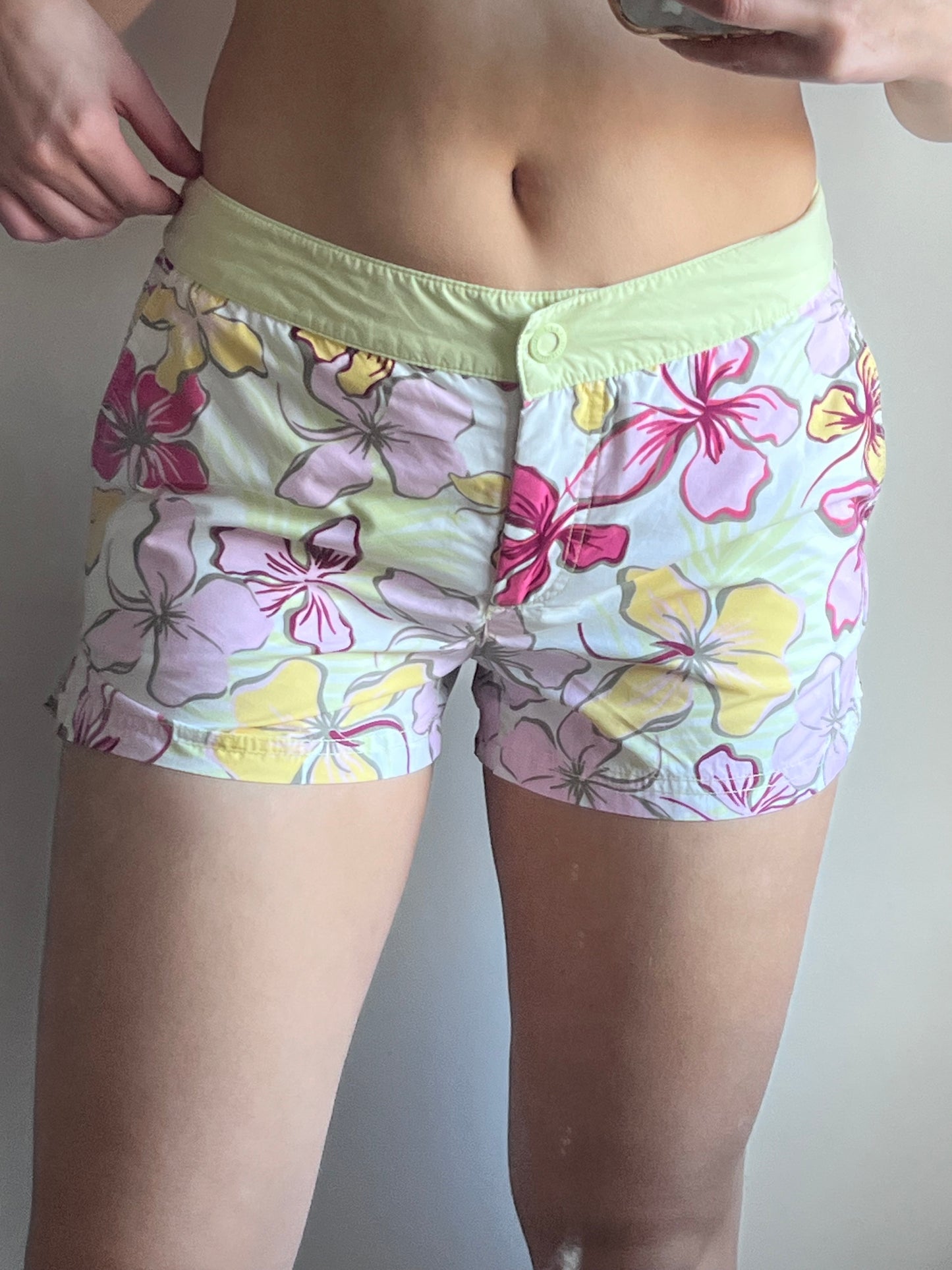 Summer floral shorts