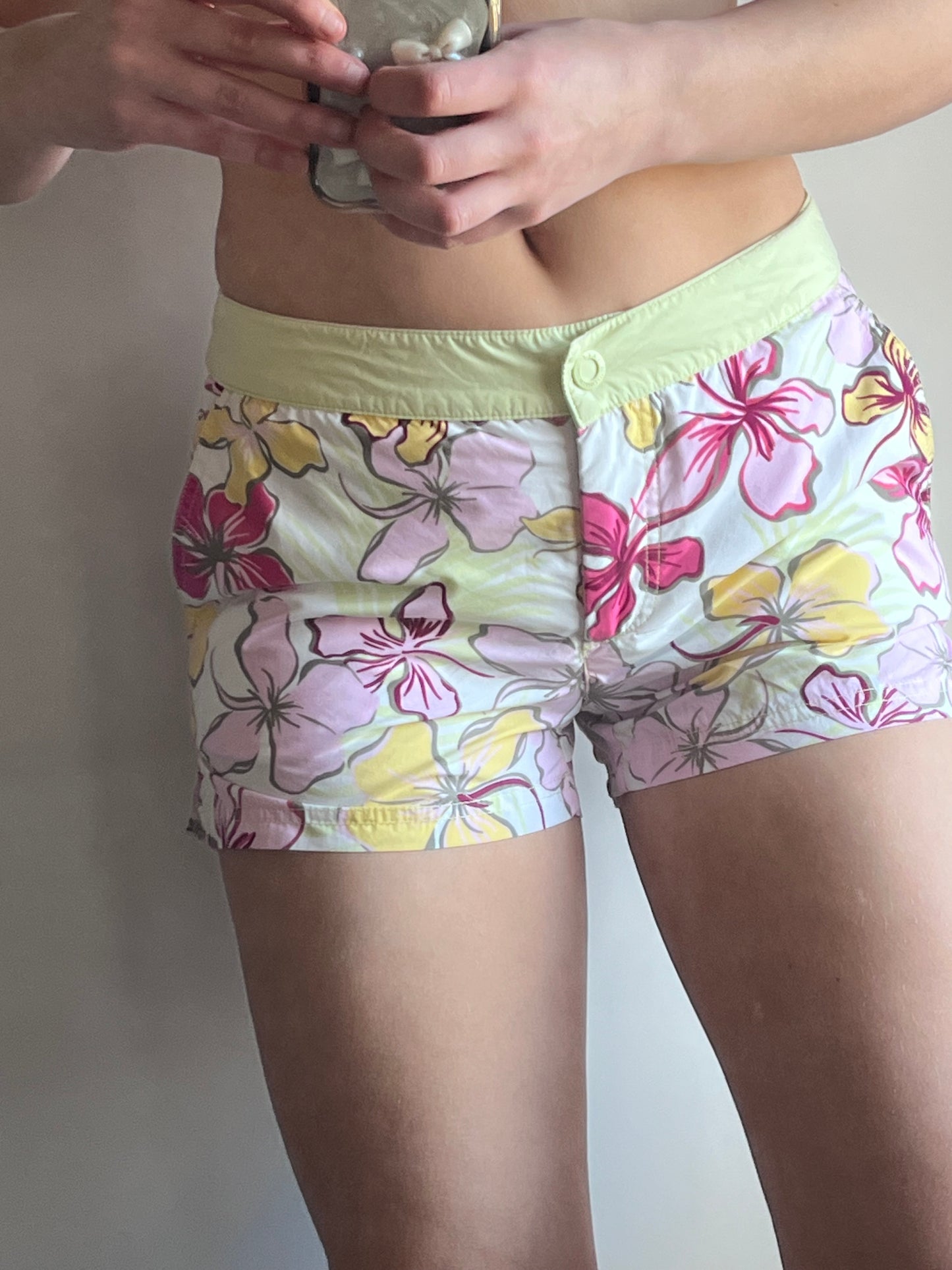 Summer floral shorts