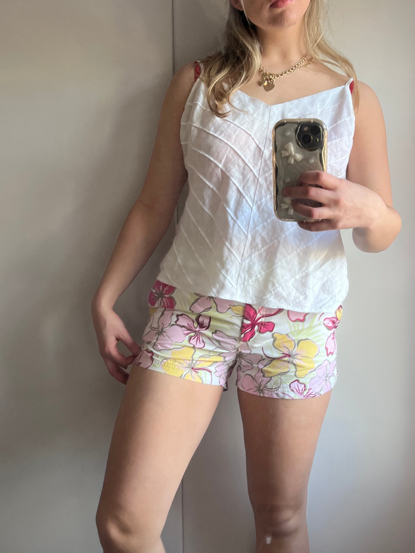 Summer floral shorts