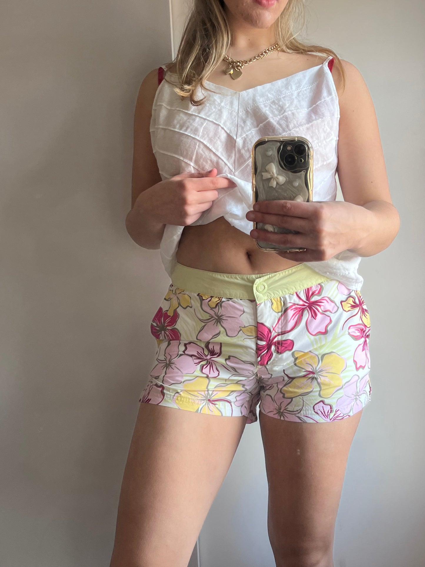 Summer floral shorts