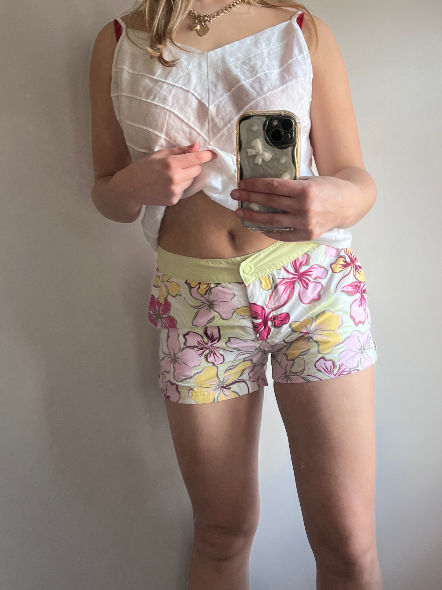 Summer floral shorts