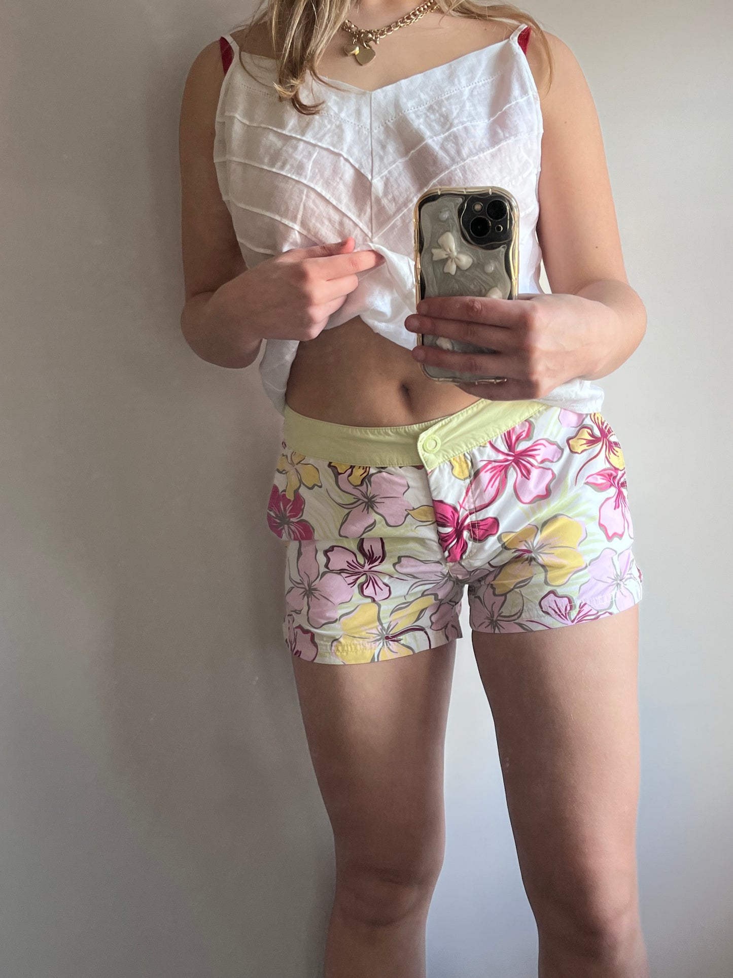 Summer floral shorts